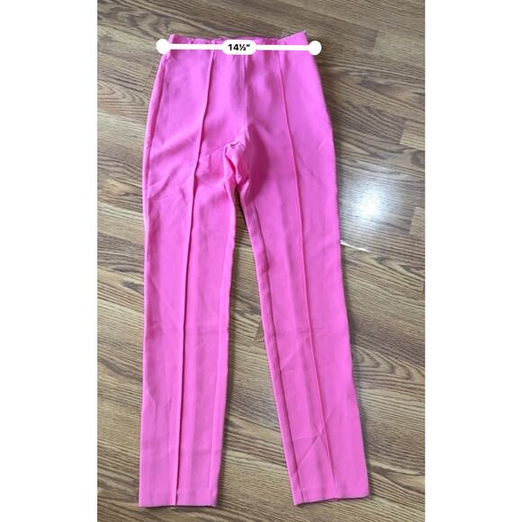 Cinq À Sept pink Brianne slim-fit trousers size 2 / XS - Picture 4 of 11